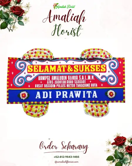 Papan Bunga Ucapan Selamat Sidodadi