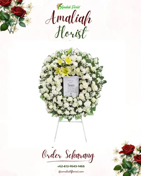 Krans Bunga Duka Sidodadi